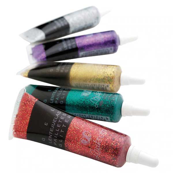 Laukrom Gel Lentejuelas (Negro)