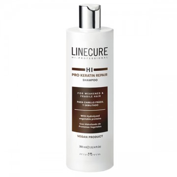 [8430190046755] Linecure Champu Pro Keratin Repair Para Cabello Fragil O Debilitado (300ML)