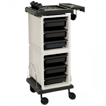MH Avant Mobilier Carrito Peluqueria Negro