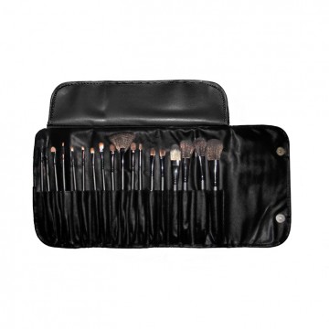 MH Cosmetics Kit Brochas Y Pinceles Sinteticos 18 Pc