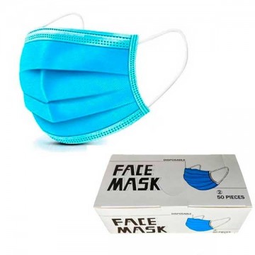 Mascarilla Higienica Adultos Caja 50Ud