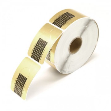 Moldes Uñas Gel Forma Cuadrada Rollo 500U