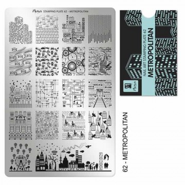 Moyra Placa Para Stamping Metropolitan 62