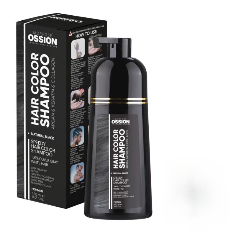 [8681701016778] Ossion Hair Color Champú 420ml
