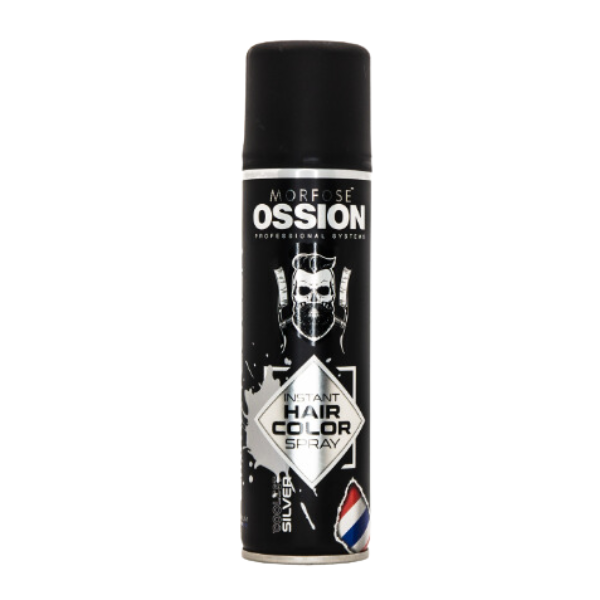 [8681701007844] Ossion Instant Haircolor Spray - laca de color (Silver)