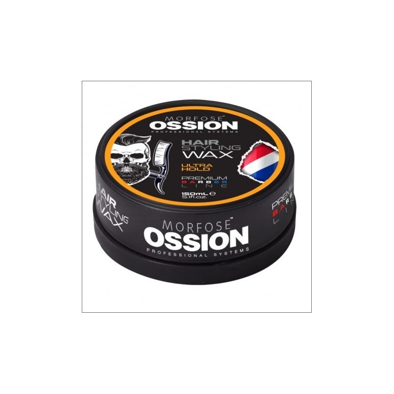 Ossion Morfose Hair Styling Wax Ultra Hold naranja