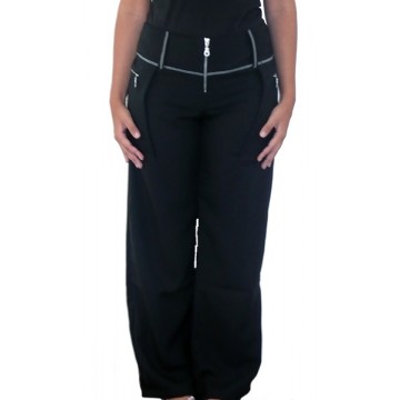 Pantalón Negro Sra Con Ribete Jorpal (SIZE 36)