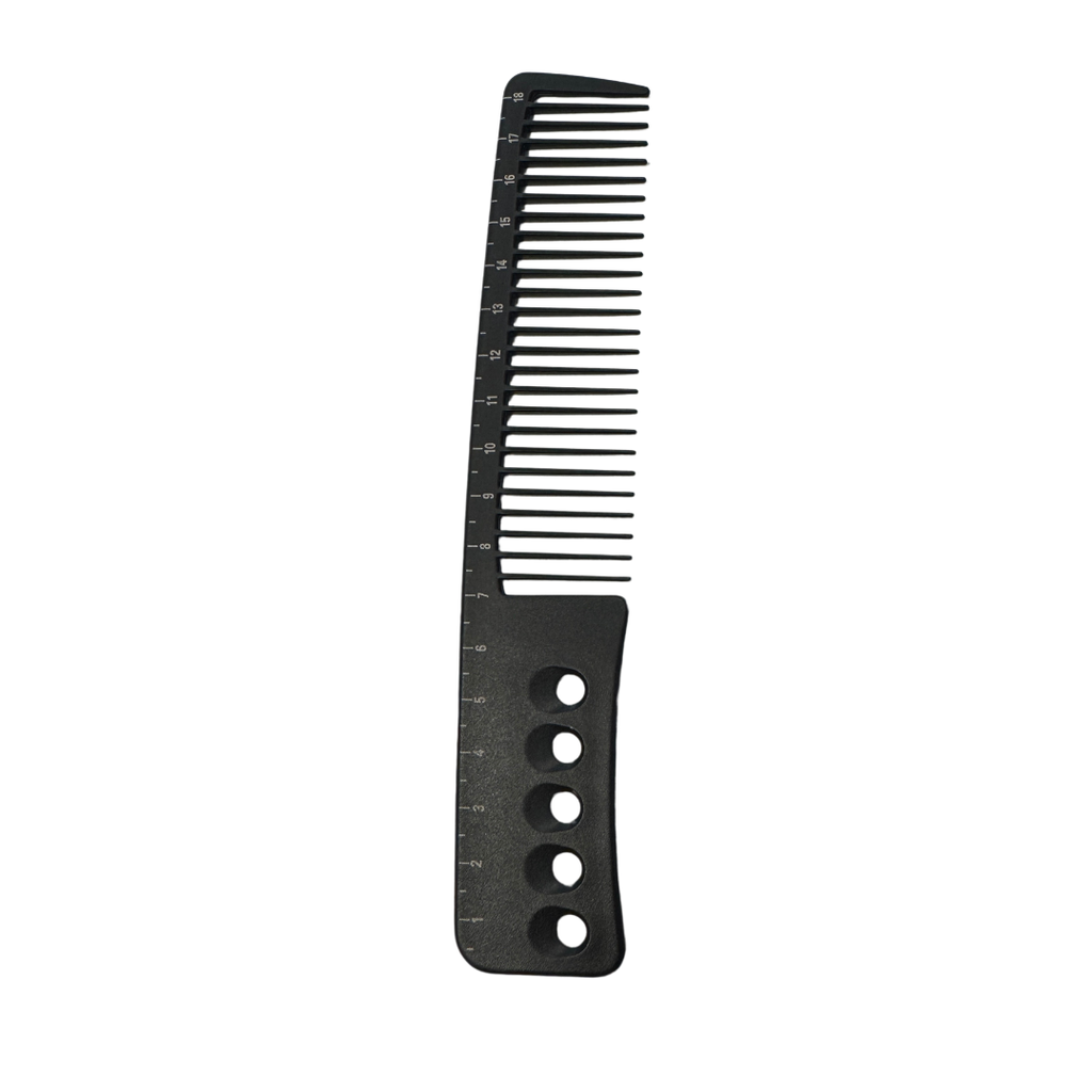 [4981104304903] Peine Carbono Corte Con Medidas F-14 MH Cosmetics