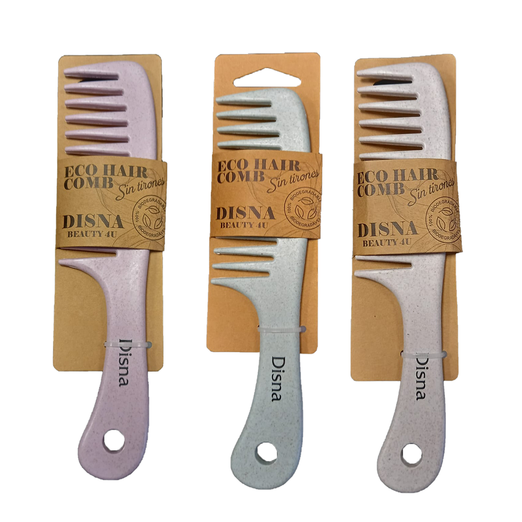 Peine Eco Hair Comb Sin Tirones 100% Biodegradable