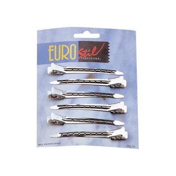 [8423029000196] Pinza Curvada Acero Eurostil 6U