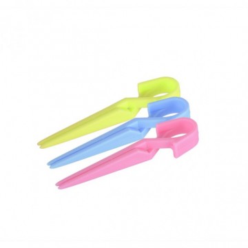 Pinza Plastico Clips Colores 100 Unidades Bifull