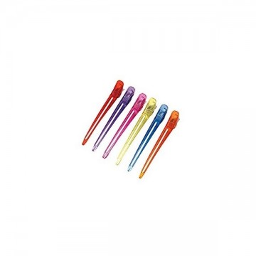 Pinzas Metal-Plástico 6Uds