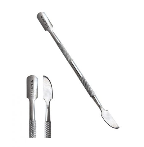 [8423029044244] Pollie Empuja Cutículas Acero Inoxidable