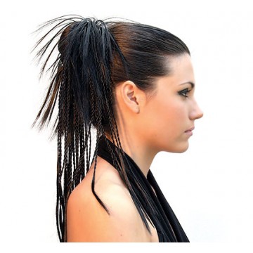 [AAA327] Postizo Aloe Sangra (1/2 black)