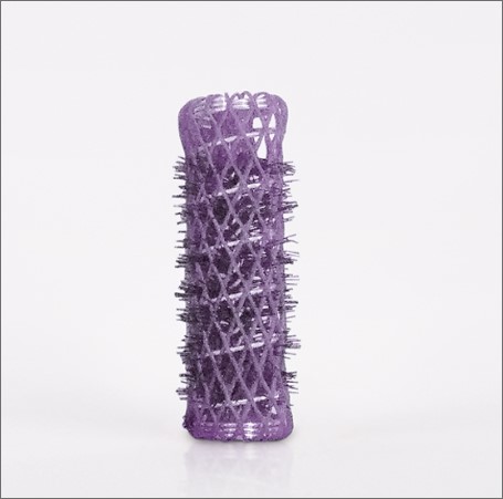 Rulos Malla Con Cepillo Nylon 6 Unidades