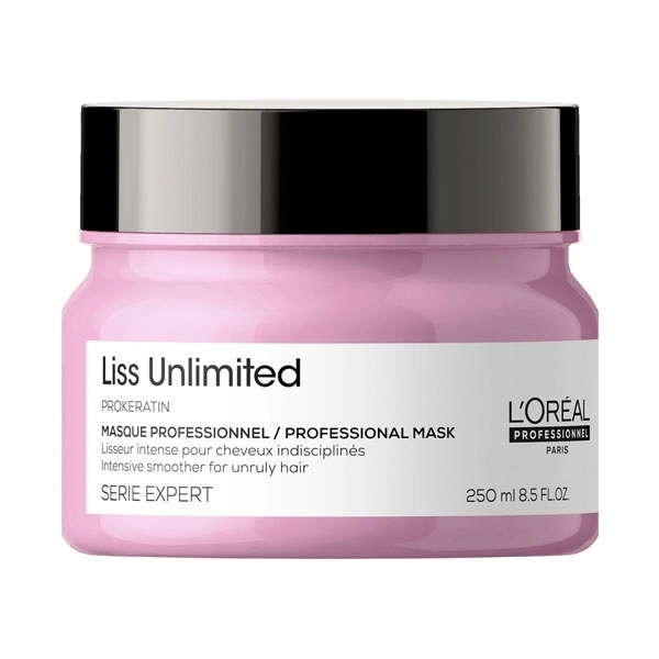 [3474636975983] Serie Expert Liss Unlimited Mascarilla Para Cabellos Rebeldes (250ML)