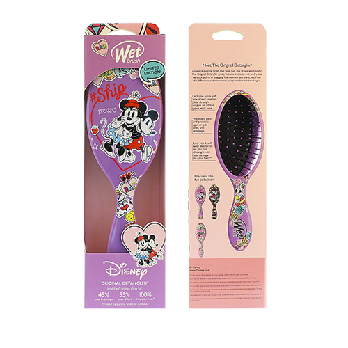 Wet Brush Original Detangler Disney Classic In Love Purple