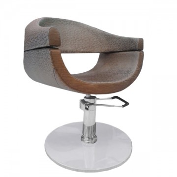 [63553] Sillon Monaco Marron MH Cosmetics
