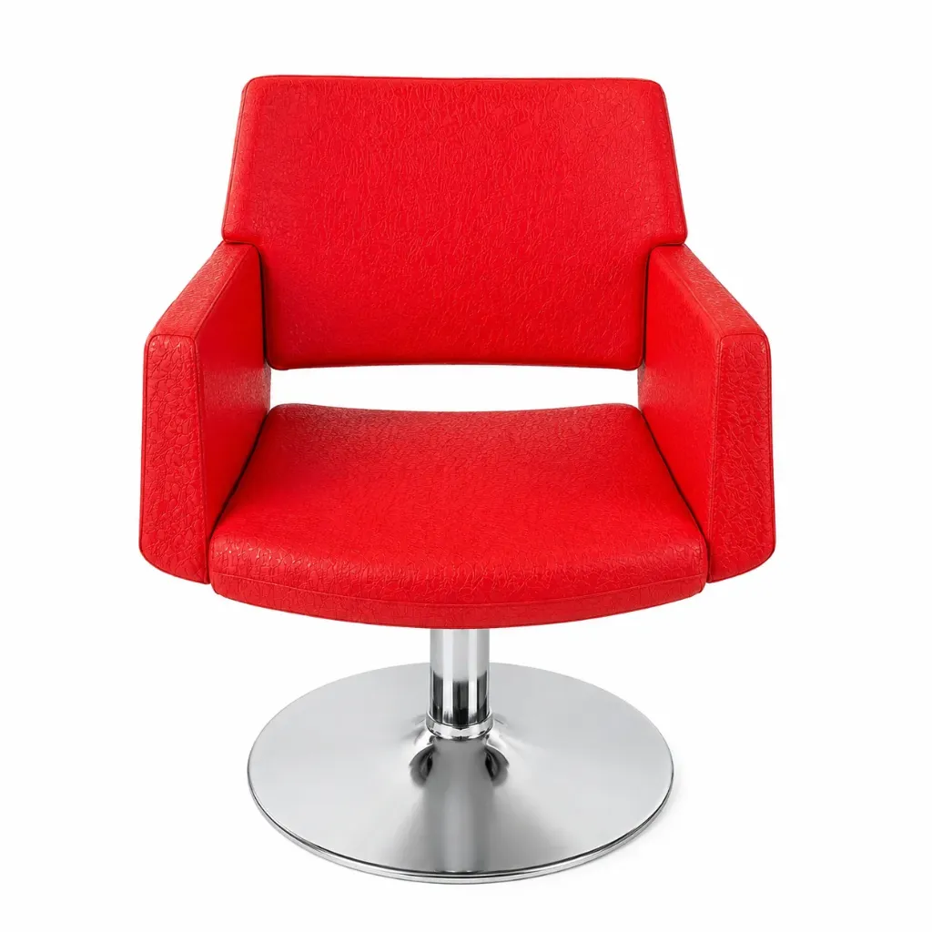 [6041] Sillon Riga Rojo Textura
