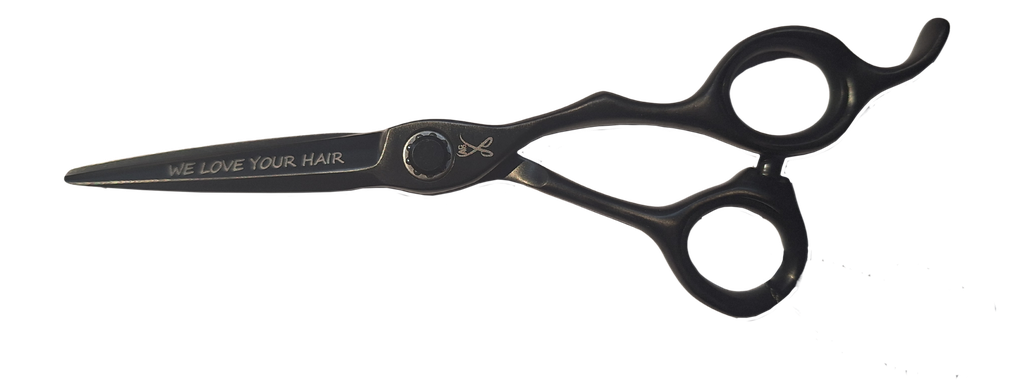 Tijera Corte Acero Japonés Black Titanium SUS440C