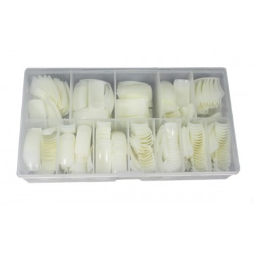 Tips Natural MH 12 Tamaños 120 Piezas/Caja