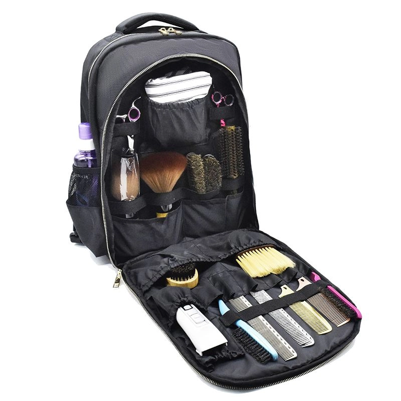 Mochila barbero para utensilios negra MH Cosmetics