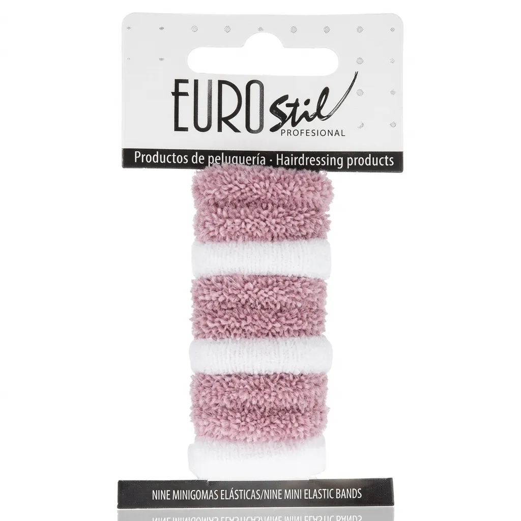 Carton 9 Gomas rosa y blanco