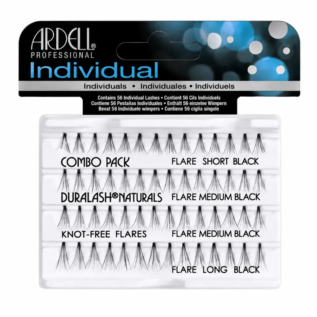 [074764650634] Ardell Duralash Individuals Combo Pack Black