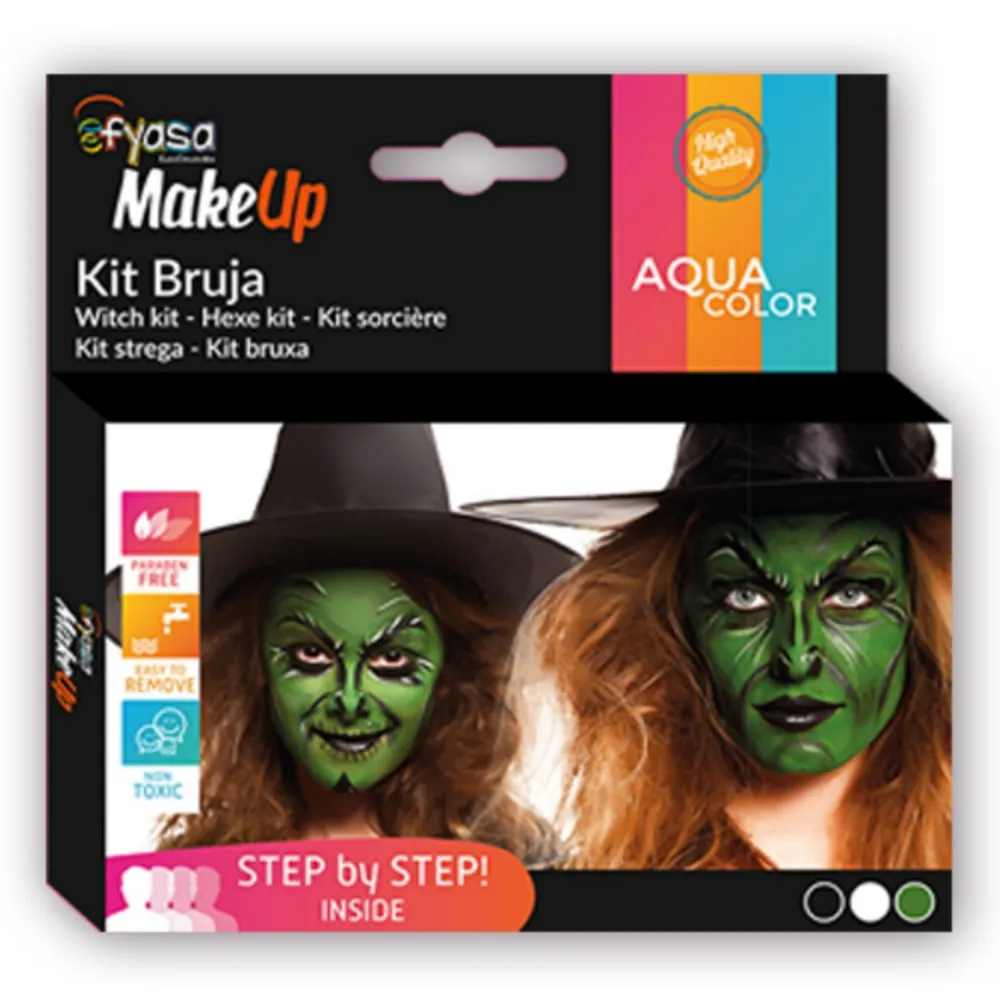 Kit Bruja 3 Colores Al Agua 3x2 Gr