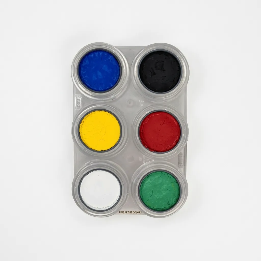Maquillaje De Agua Palette (6colores)