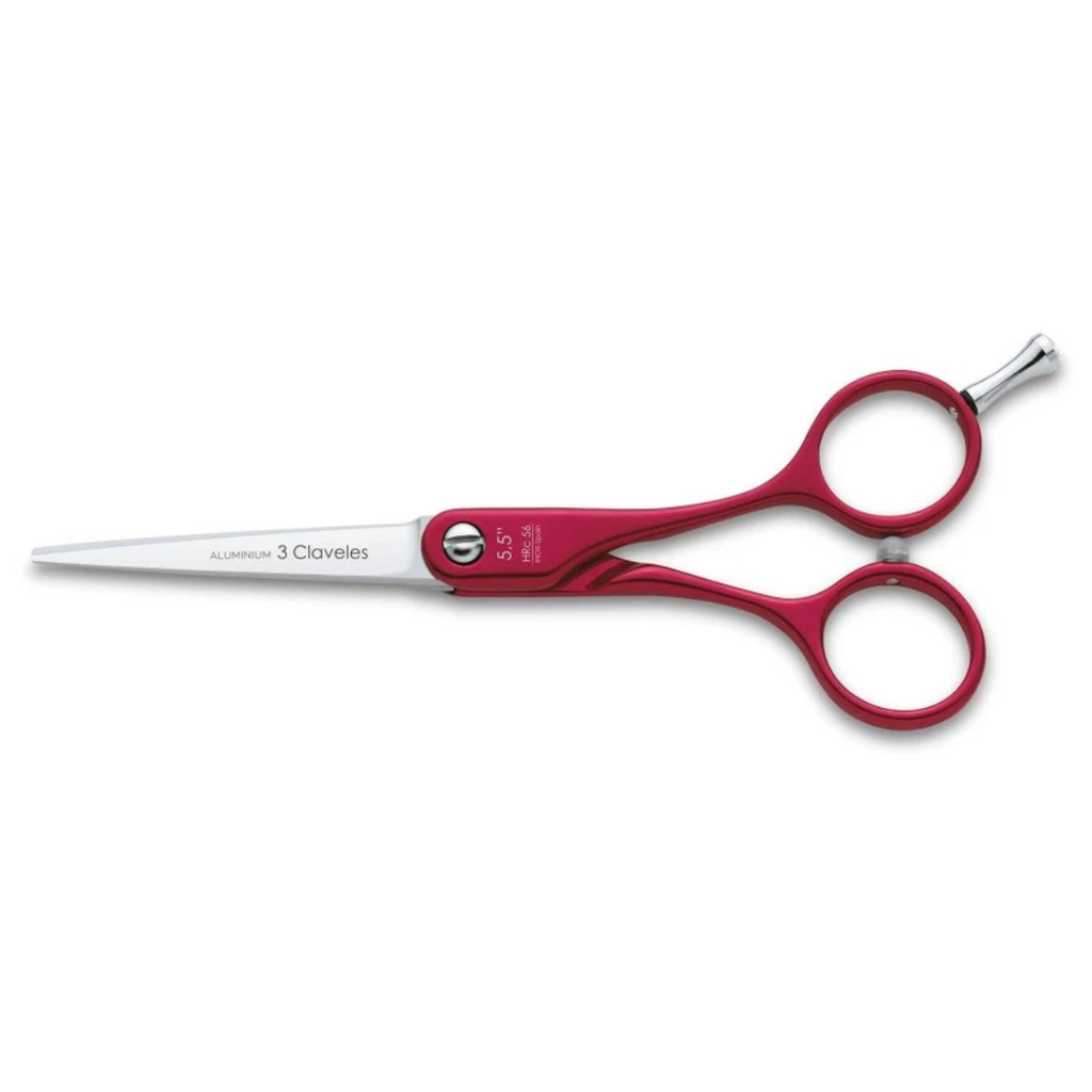 3 Claveles Tijera Duraluminio Esculpir Roja 5.5"