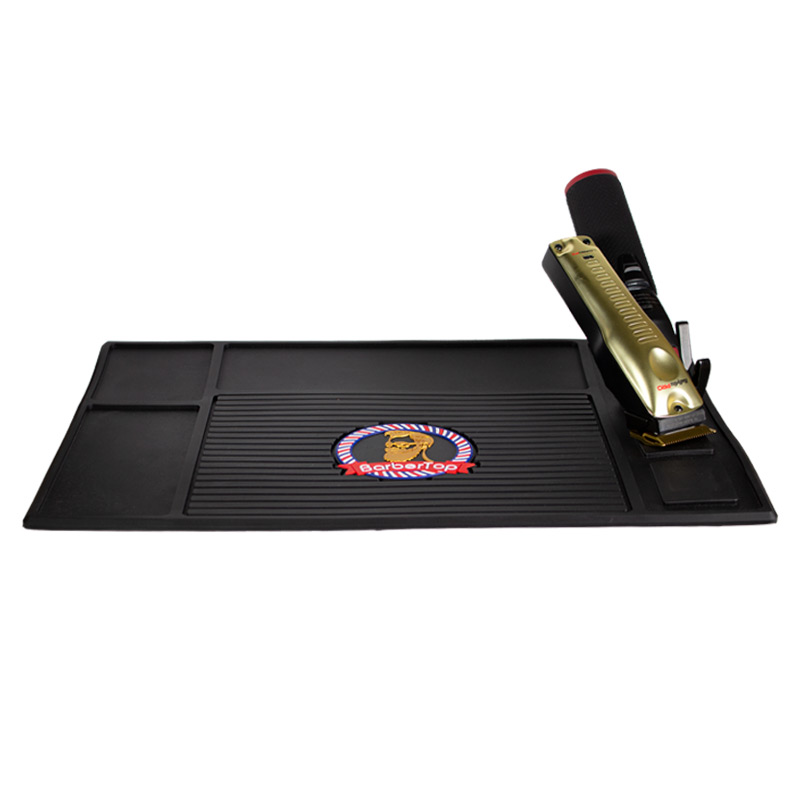 Alfombrilla Negra Antideslizante Magnética Barbero MH Cosmetics