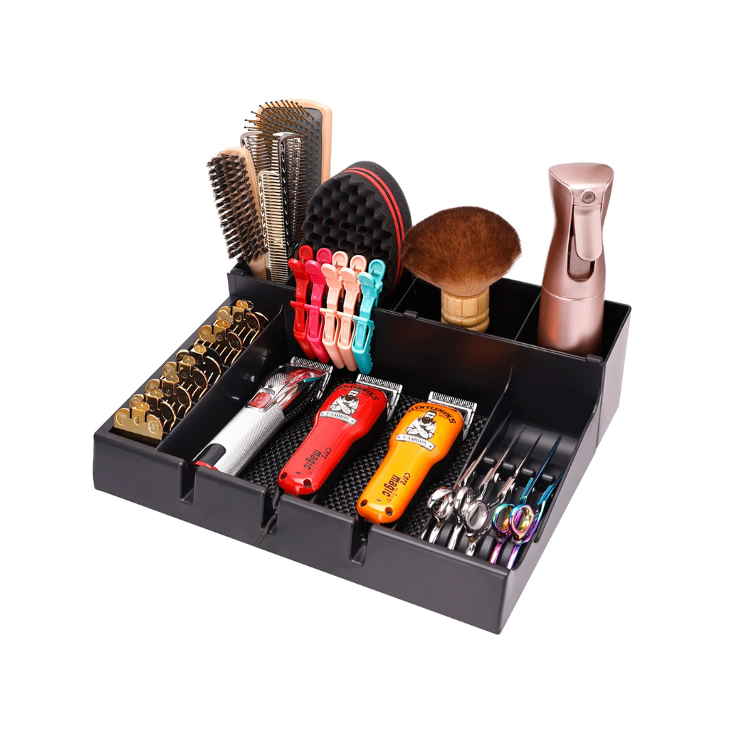 Bandeja organizadora utensilios barberia/peluquería MH Cosmetics