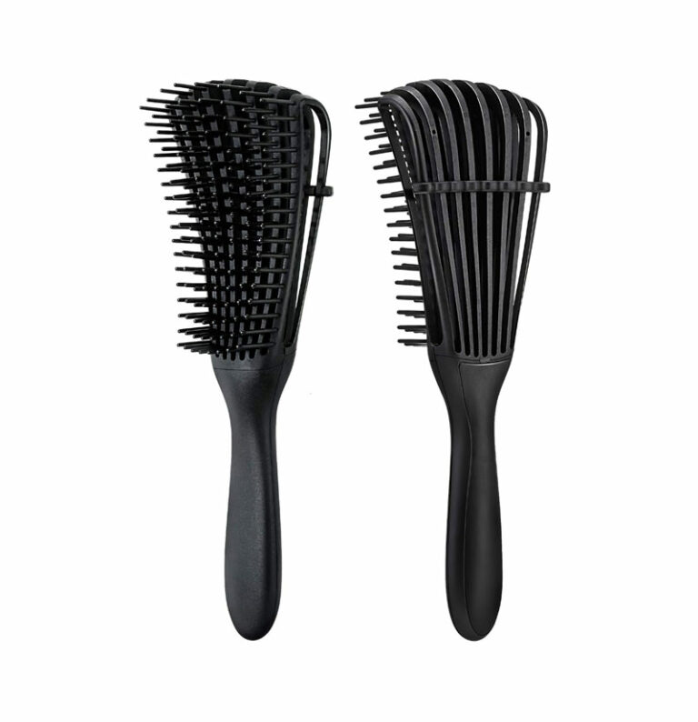 Bifull cepillo desenredante rizos negro deren curls