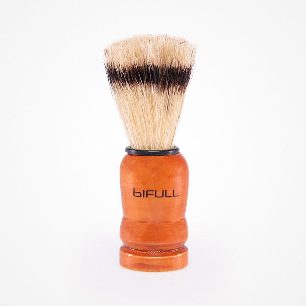 [8435138457815] Bifull shaving brush brocha afeitar pelo de caballo mango de aguja