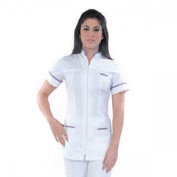 [103474630680740.1] Bluson Italy Blanco Con Ribete Negro