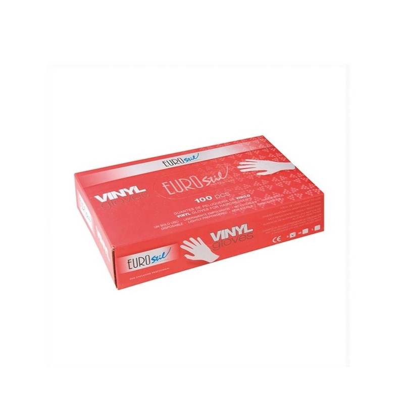 Caja Guantes Vinilo Sin Polvo 100U