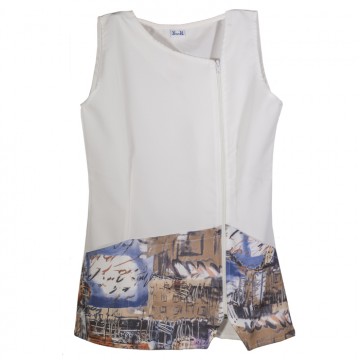 [20071234] Camisa Jorpal Cremallera (SIZE 34)