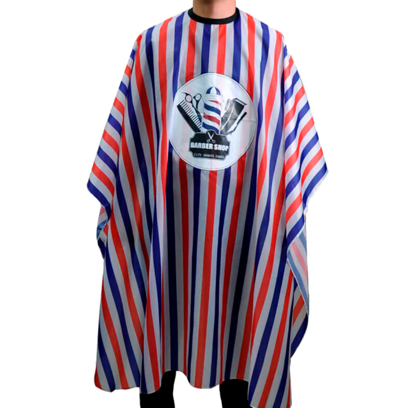 [8435303651826] Capa De Corte Barbería Pole Barber 140X160Cm MH Cosmetics
