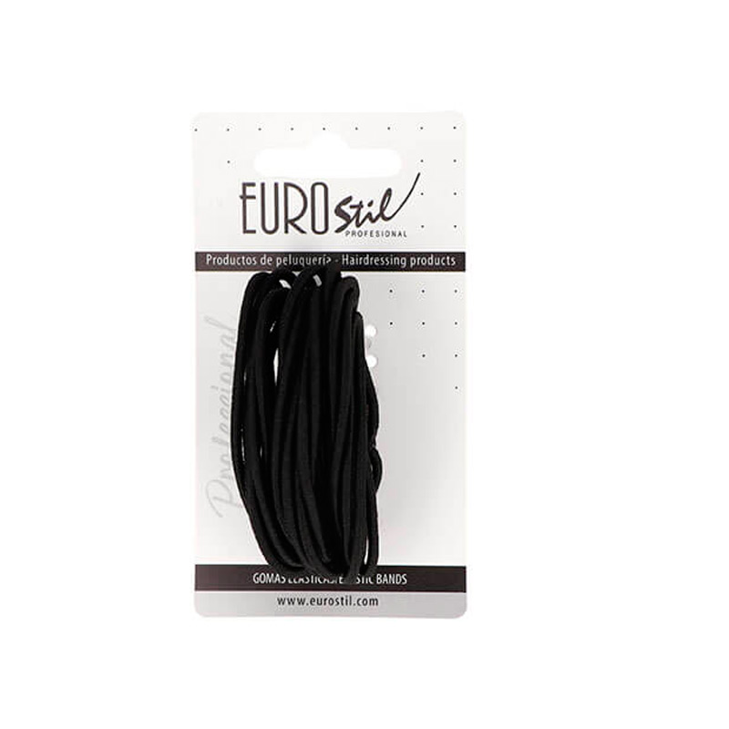 [8423029090470] Carton 25 Gomas Eurostil (BLACK)
