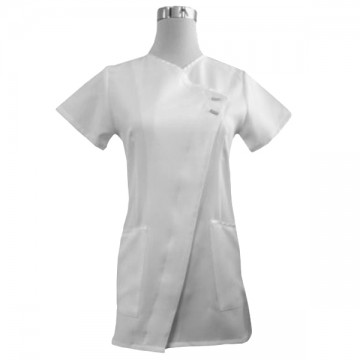 [8435303670513] Casaca Blanca Botón Lateral Jorpal (SIZE 36)
