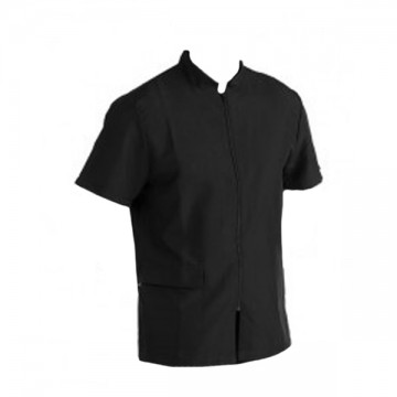 Casaca Peluquería Caballero Negra Jorpal (SIZE 42)