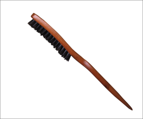 Cepillo Crepar Curvado Puro Jabalí Eurostil 03171