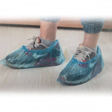 Cubrezapatos Azules Con Elastico100 Unidades