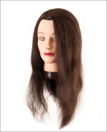 Eurostil Cabeza Maniquí Pelo Natural 45-50 Cm.