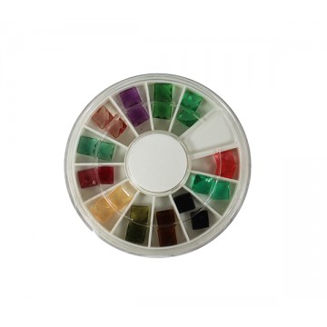 Gema Decorativa Cuadrada MH Cosmetics