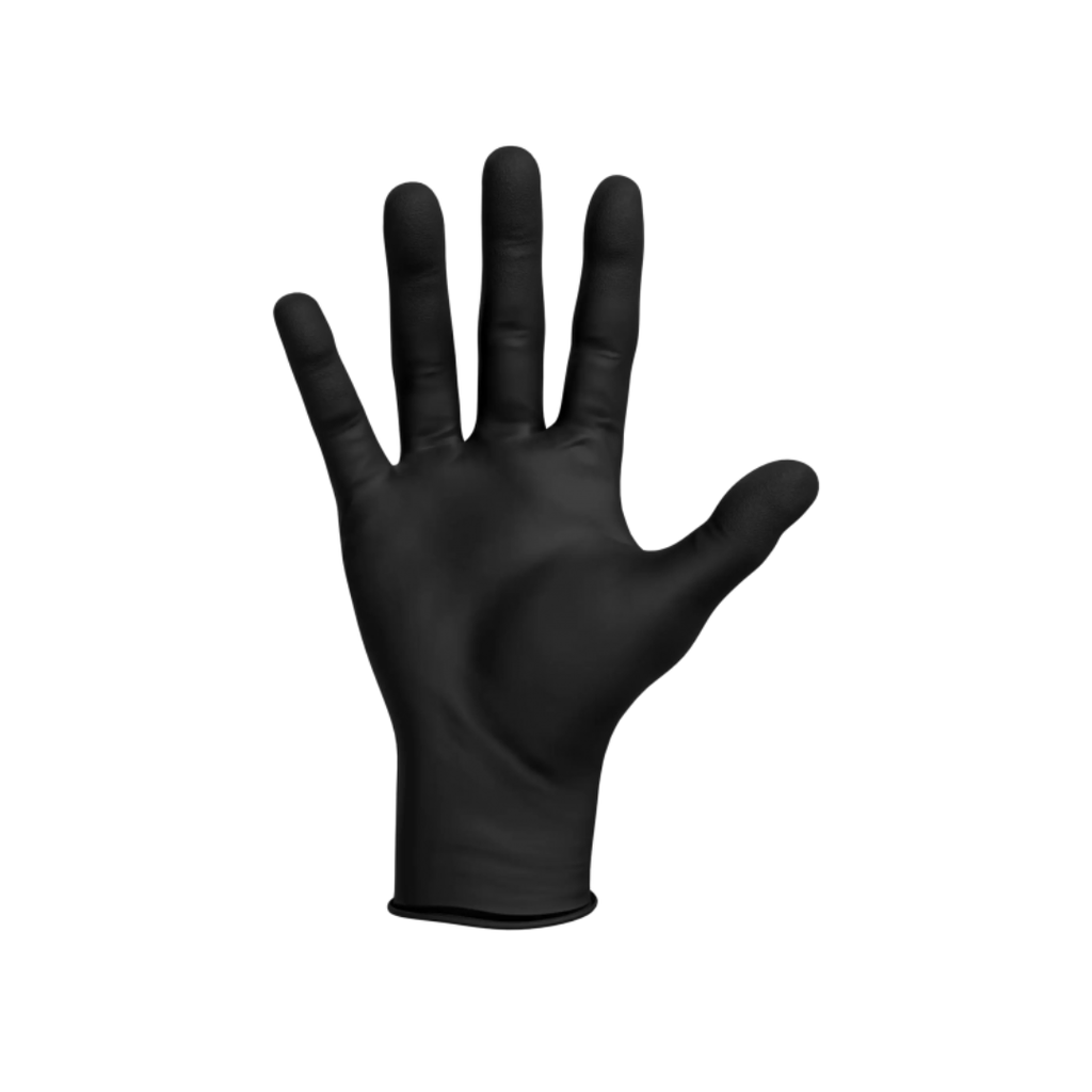 Guantes De Nitrilo Sin Polvo Negros