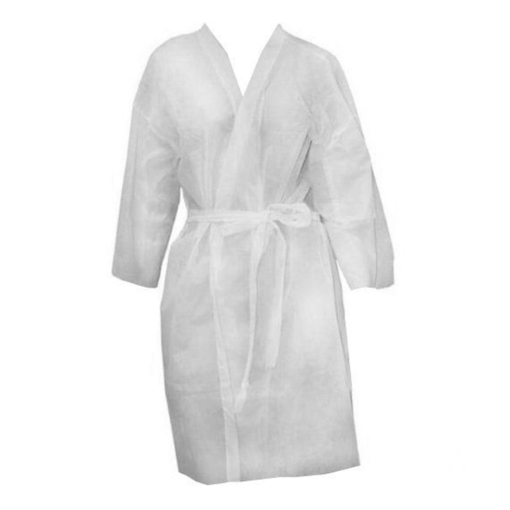 Kimono Desechable Blanco 10U